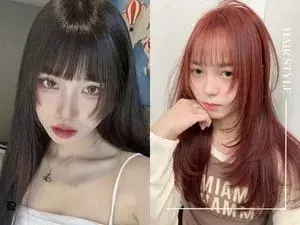 髮型短中髮造型髮型女女生髮型