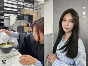 染髮自己做染髮顏色diy染髮劑