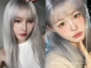 灰色頭髮灰棕色頭髮灰綠色頭髮