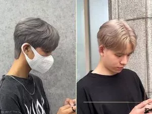 男生髮型染髮顏色男生染髮男學生髮型