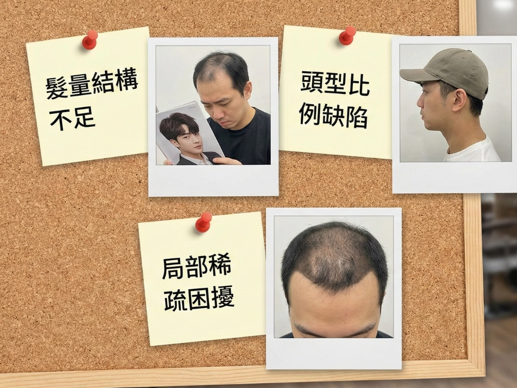 解決三大髮型限制