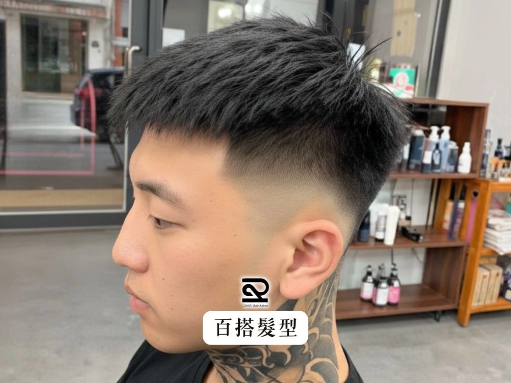 阿志頭其實是一款「多數男生都能剪」的髮型