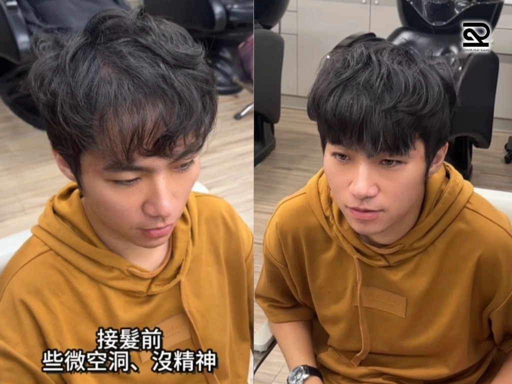 擺脫扁塌與過渡期!2006Era hair 一中店「洛辛接髮」實測,6A 真人髮絲超自然